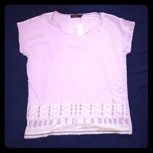 NWT The Limited Embroidered Top